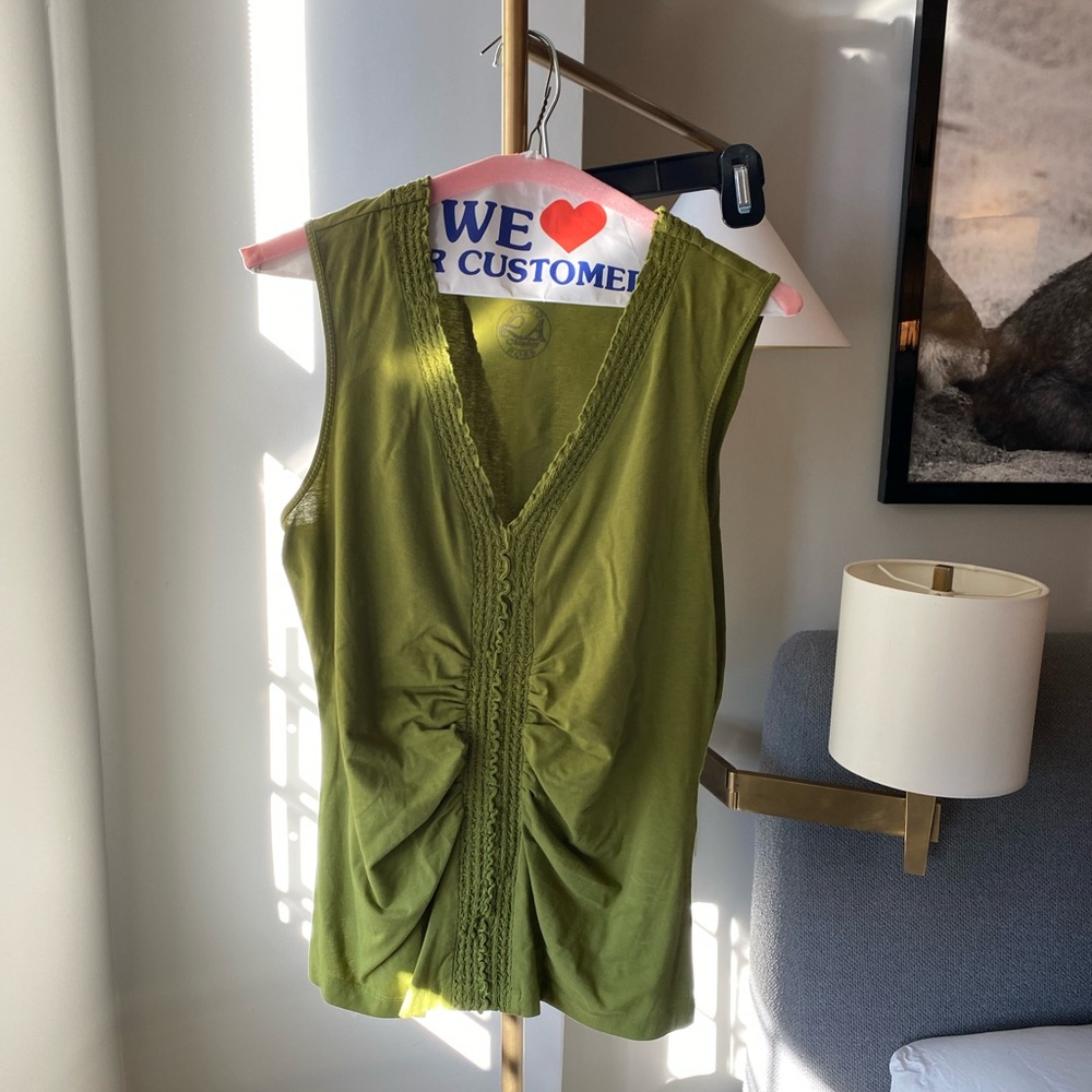 Vintage Hugo Boss Shirt Green